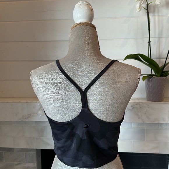 Glyder Pure Sports Bra Smoke Camo Print Size Large - Picture 6 of 11